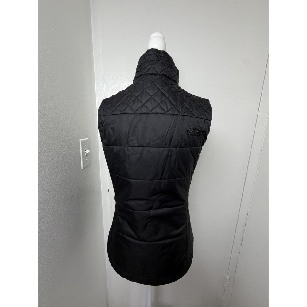 The North Face Women’s Black Quilted Insulated Full Zip Puffer Vest Size XS - Picture 6 of 13